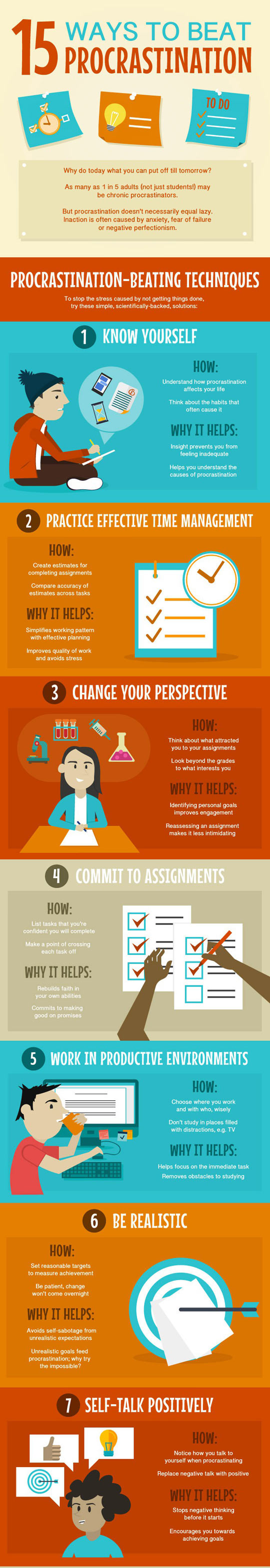 15 Ways to Get Motivated & Avoid Procrastination [Infographic ...